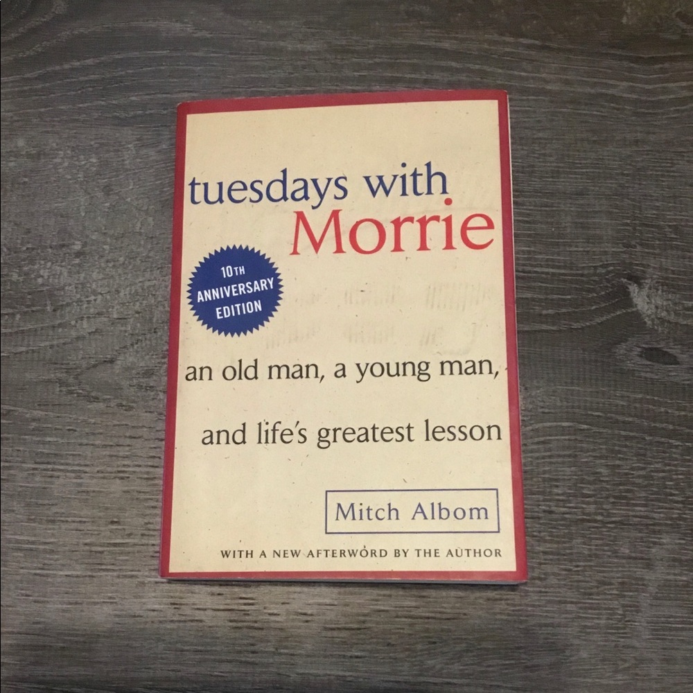 Tuesdays With Morrie book by Mitch Albom